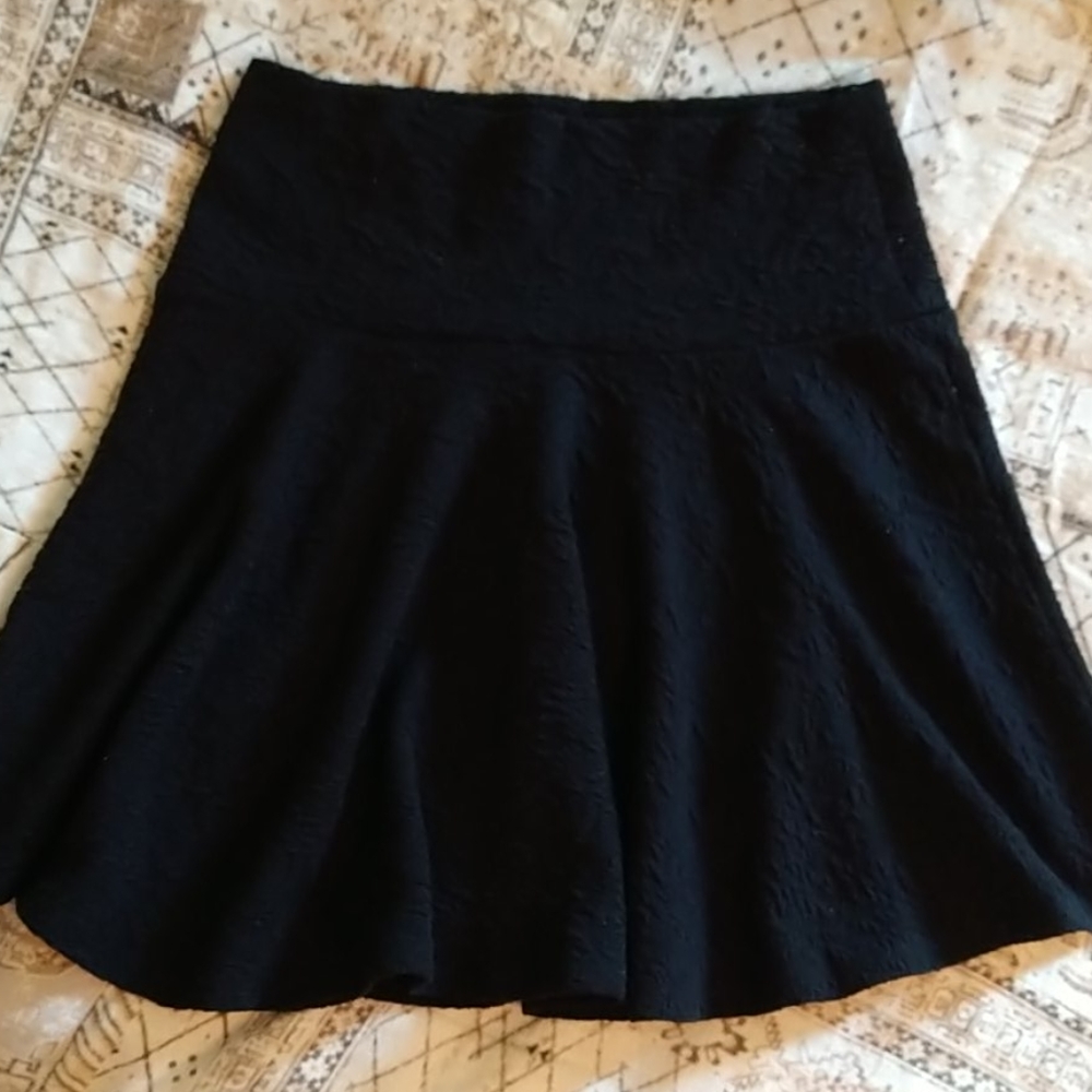 Active black high rise skirt -M
